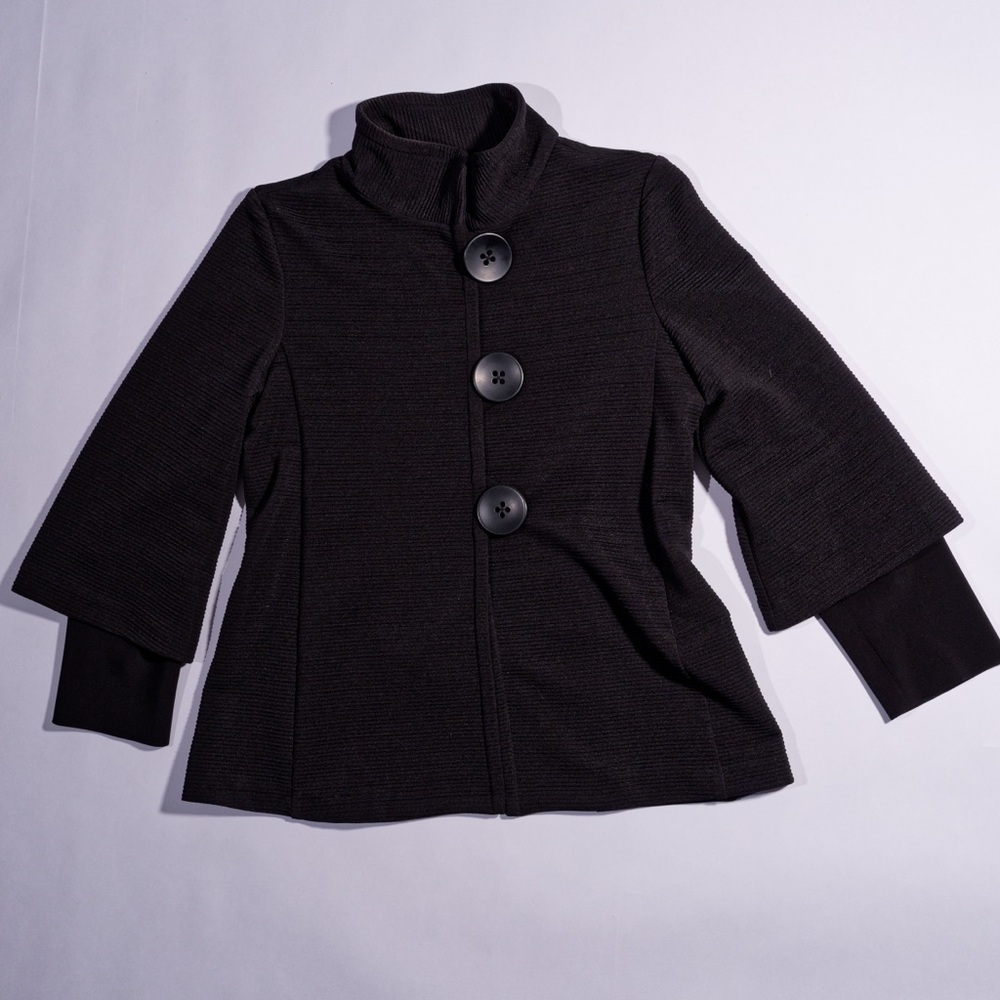 Joseph Ribkoff Black textured Jacket